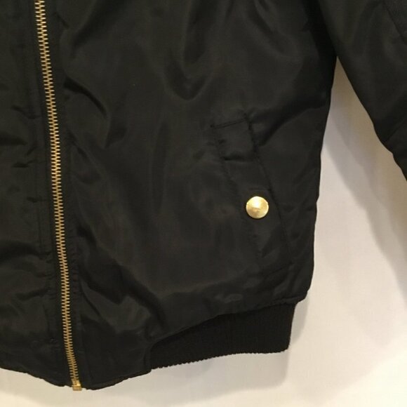 Beverly Hills Polo Club Kids Puffer Jacket Size 6X Black With Quilted Lining - Picture 7 of 8